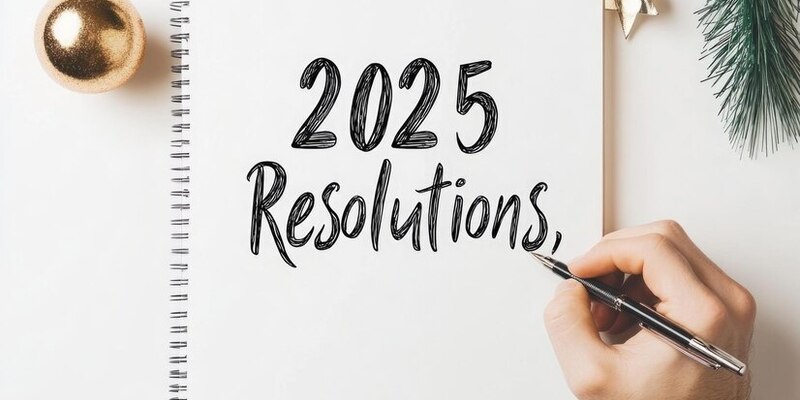 2025 Resolutions Notebook With Handwriting Holiday Decorations 1325173 9015 (002)